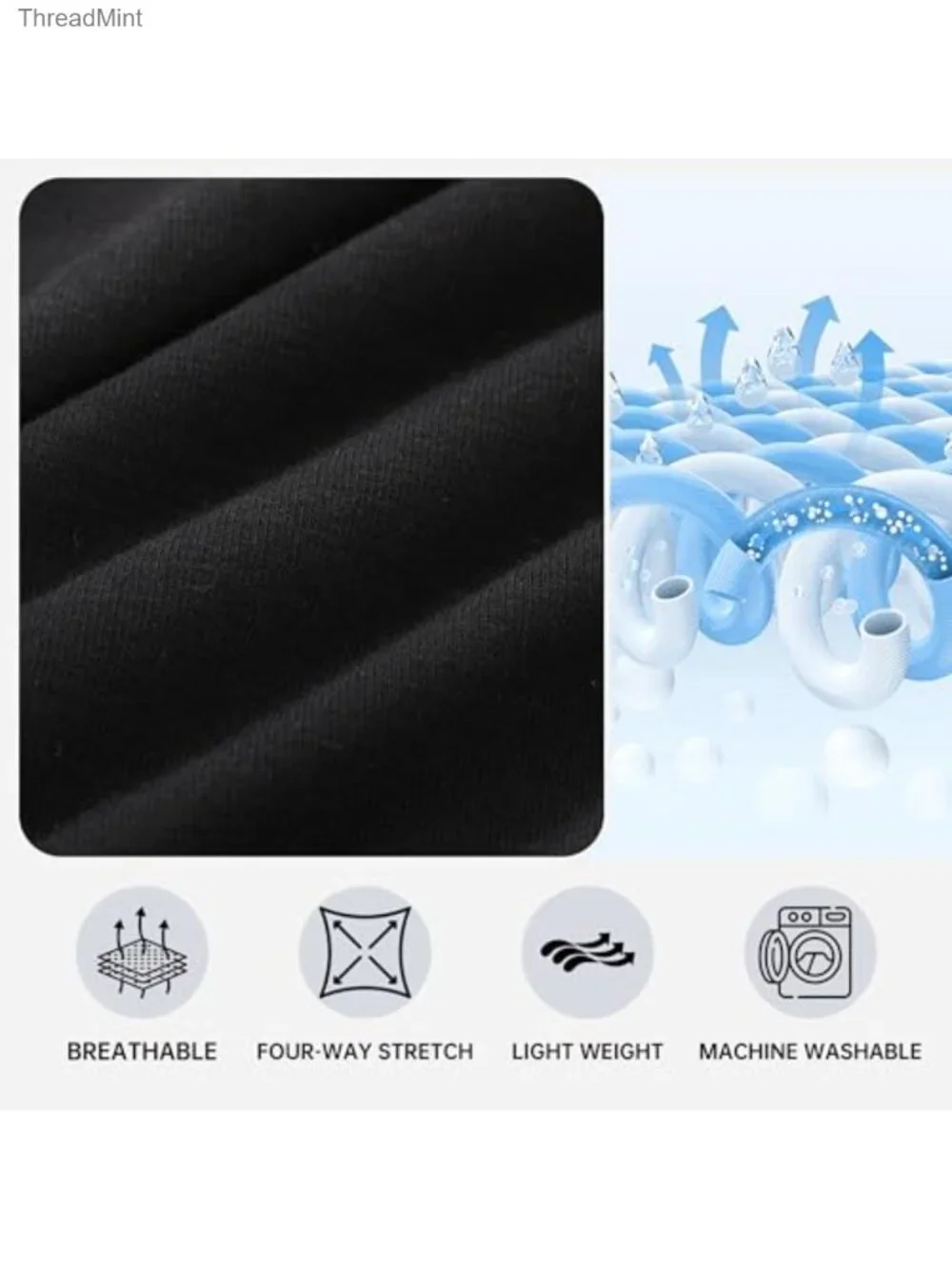 Men's Bamboo Viscose Briefs Breathable 3D Pouch Tagless Underwear